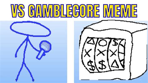 Friday Night Funkin' Vs Gamblecore Meme .